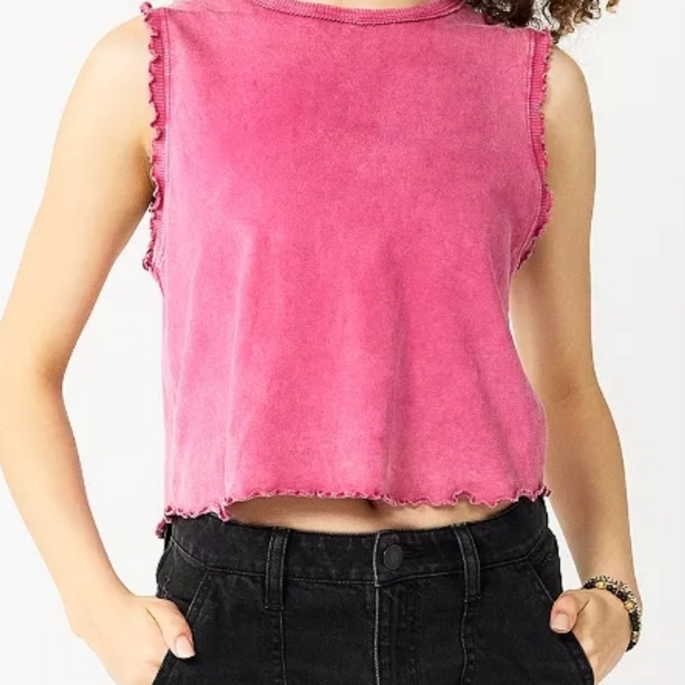 Bundle of 3 new with tags SO muscle crop tank tops sz Large women’s - Picture 2 of 4